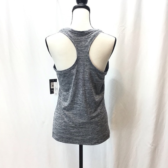 Activ8 Womens Heather Black RacerBack Athletic Work-Out Tank Top Size Medium - Picture 5 of 7